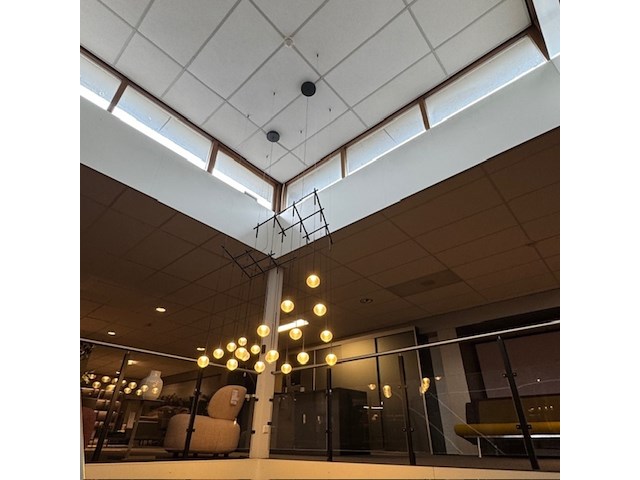 Hanglamp vibia, algorithm, grafiet - afbeelding 3 van  3