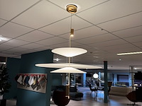 Hanglamp vibia, flamingo, wit/goud - afbeelding 1 van  4
