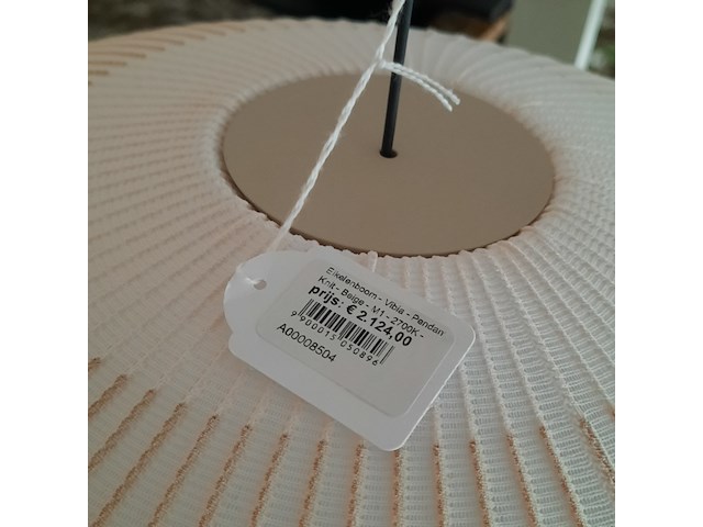 Hanglamp vibia, pendan knit, beige - afbeelding 2 van  9