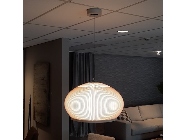 Hanglamp vibia, pendan knit, beige - afbeelding 3 van  9