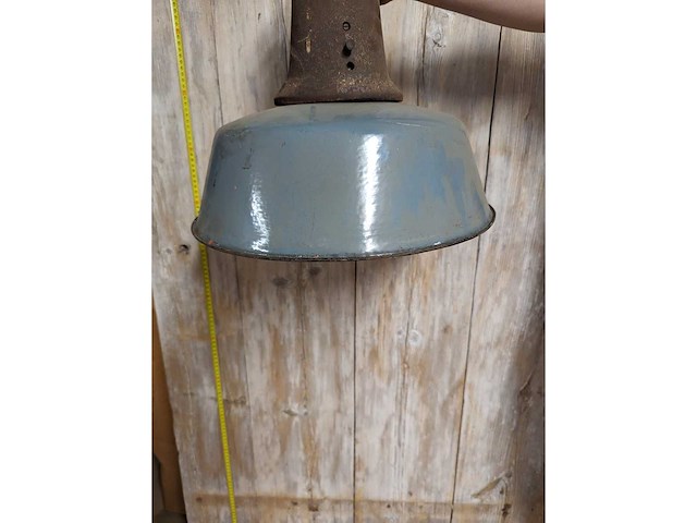 Hanglamp vintage emaille - afbeelding 1 van  1