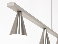 Hanglamp vortex steinhauer, 3066st, staal, nieuw in doos - afbeelding 3 van  7