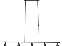 Hanglamp vortex steinhauer, 3066zw, zwart, nieuw in doos - afbeelding 1 van  6