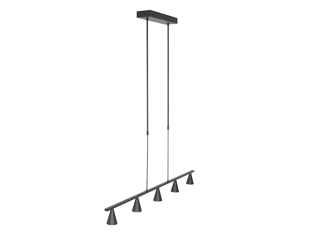 Hanglamp vortex steinhauer, 3066zw, zwart, nieuw in doos - afbeelding 6 van  6