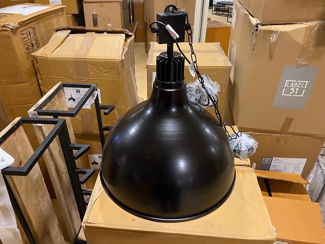 Hanglamp, zwart - afbeelding 1 van  4