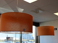 Hanglampen, doorsnede 100 cm., hoogte 50cm. let op: dient door uzelf gedemonteerd te worden op aanwijzing ...