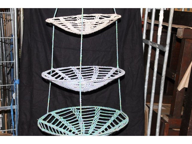 Hangmand 3 laags handgemaakt - afbeelding 1 van  5