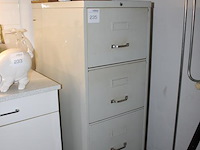 Hangmappenkast met 4 laden. afmeting 50 x 70 x 130 cm. - afbeelding 2 van  3