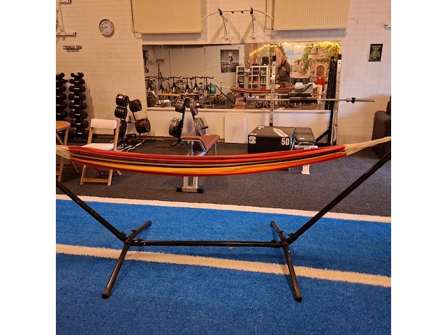 Hangmat met frame - afbeelding 2 van  4