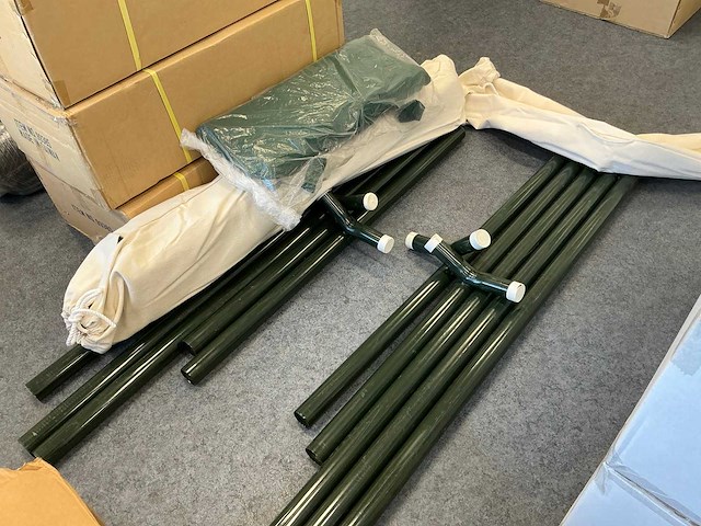 Hangmat met metalen steun (2x) - afbeelding 2 van  3