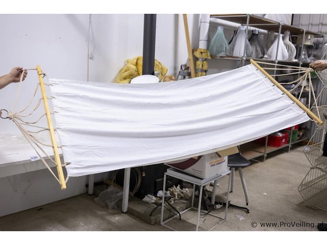 Hangmat met spreidstok - 5 stuks - afbeelding 1 van  1