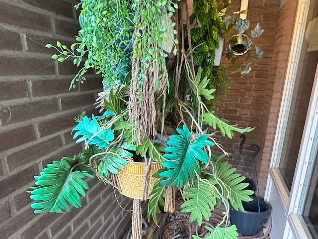 Hangplant kunstplanten (8x) - afbeelding 2 van  4