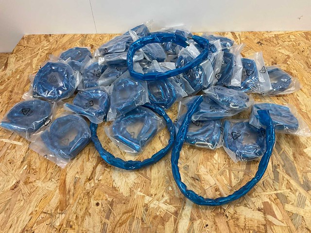 Hangslotketting (40x) - afbeelding 1 van  2