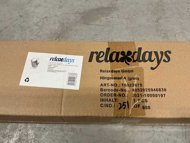 Hangstoel (25x) - afbeelding 5 van  5