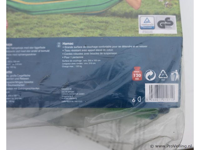 Hangstoel incl. staander - afbeelding 3 van  6