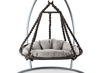 Hangstoel, jobini, antraciet donker, grijs - afbeelding 1 van  3