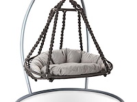 Hangstoel, jobini, antraciet donker, grijs - afbeelding 2 van  3