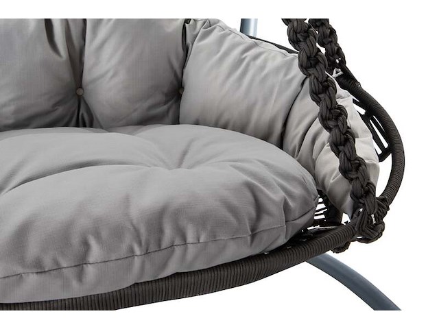 Hangstoel, jobini, antraciet donker, grijs - afbeelding 3 van  3