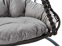 Hangstoel, jobini, antraciet donker, grijs - afbeelding 3 van  3