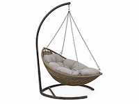 Hangstoel, kayak, taupe - afbeelding 1 van  1
