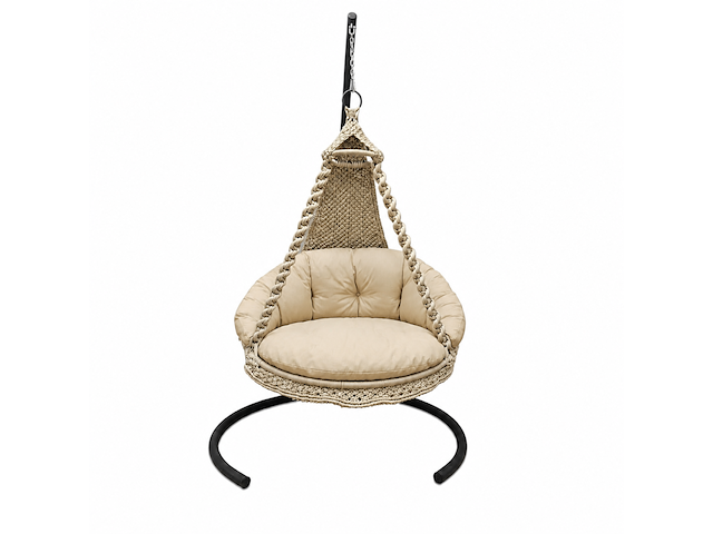 Hangstoel, seeben, beige - afbeelding 1 van  2