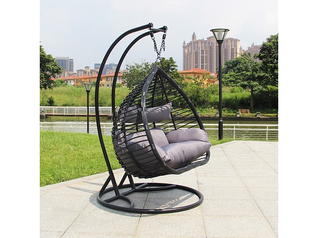 Hangstoel vonato, hanging elegance black, zwart - afbeelding 1 van  5