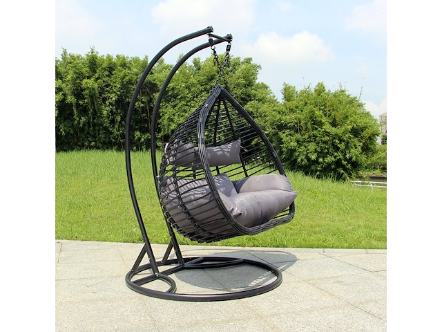 Hangstoel vonato, hanging elegance black, zwart - afbeelding 3 van  5