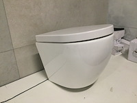 Hangtoilet incl. softclose zitting, wit - afbeelding 4 van  4