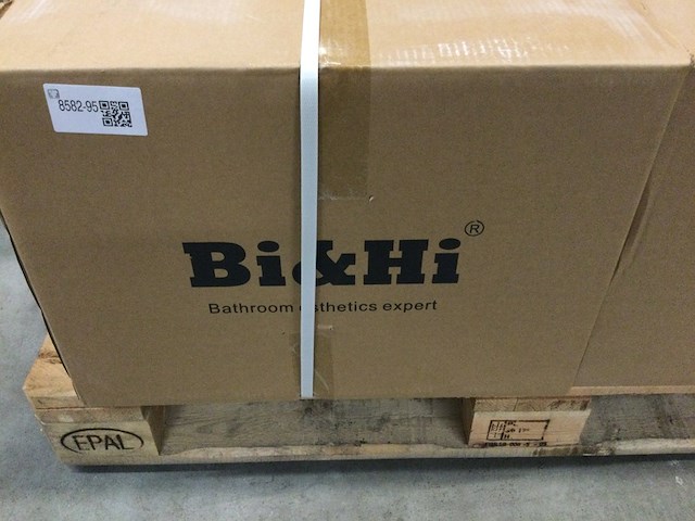 Hangtoilet met toiletbril, bi & hi, 176, wit - afbeelding 2 van  4