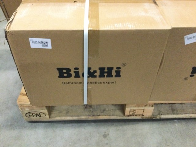 Hangtoilet met toiletbril, bi & hi, 176, wit - afbeelding 2 van  4