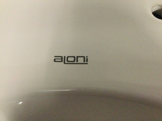 Hangtoilet met toiletzitting zonder spoelrand, aloni, tornado, wit - afbeelding 3 van  4