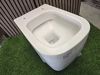 Hangtoilet nic design, wit - afbeelding 4 van  6