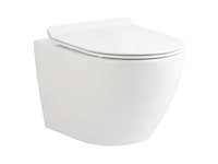 Hangtoilet | randloos, aloni, eco5514.01, wit glanzend, inclusief softclose duroplast zitting - afbeelding 1 van  3