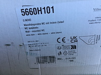 Hangtoilet villeroy & boch, 5660h101, wit - afbeelding 4 van  4
