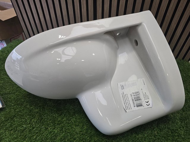 Hangtoilet wisa, sidney, wit - afbeelding 1 van  5