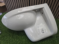 Hangtoilet wisa, sidney, wit - afbeelding 1 van  5