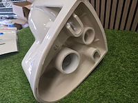 Hangtoilet wisa, sidney, wit - afbeelding 2 van  5