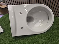Hangtoilet wisa, sidney, wit - afbeelding 3 van  5