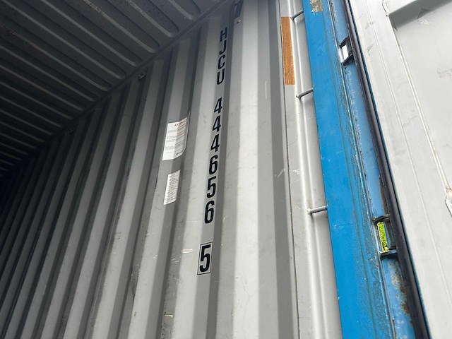 Hanjin 40ft high cube zeecontainer - afbeelding 5 van  14