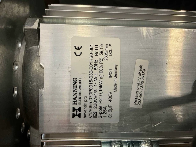 Hanning haventic pro elektro motor - afbeelding 6 van  7