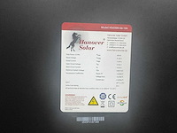 Hannover solar - set van 8 full black (430 wp) zonnepanelen (totaal 3.440 wp) - afbeelding 3 van  3