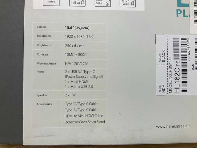 Hannspree portable monitor - afbeelding 4 van  5