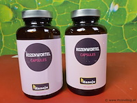 Hanoju rozenwortelcapsule rozenwortel capsules - 2 potjes á 180 capsules & nutrisan immuril - 4 doosjes á 60 capsules - afbeelding 2 van  8