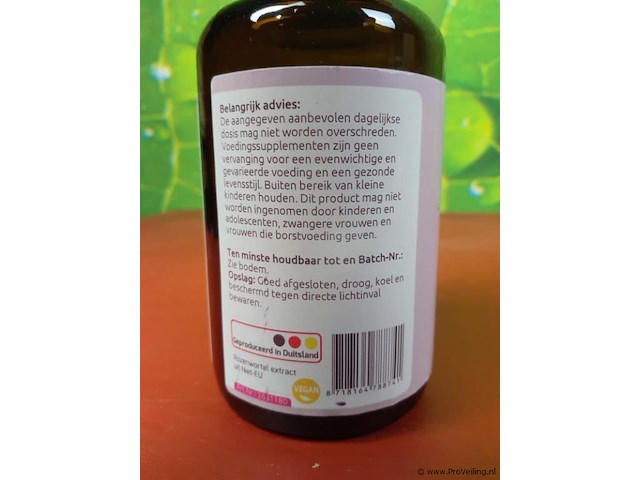 Hanoju rozenwortelcapsule rozenwortel capsules - 2 potjes á 180 capsules & nutrisan immuril - 4 doosjes á 60 capsules - afbeelding 4 van  8