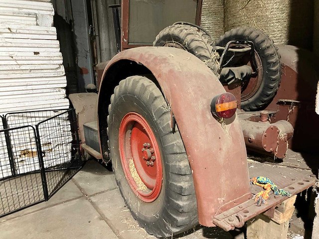 Hanomag - 1954 - r40 - tweewielaangedreven landbouwtractor - afbeelding 9 van  9