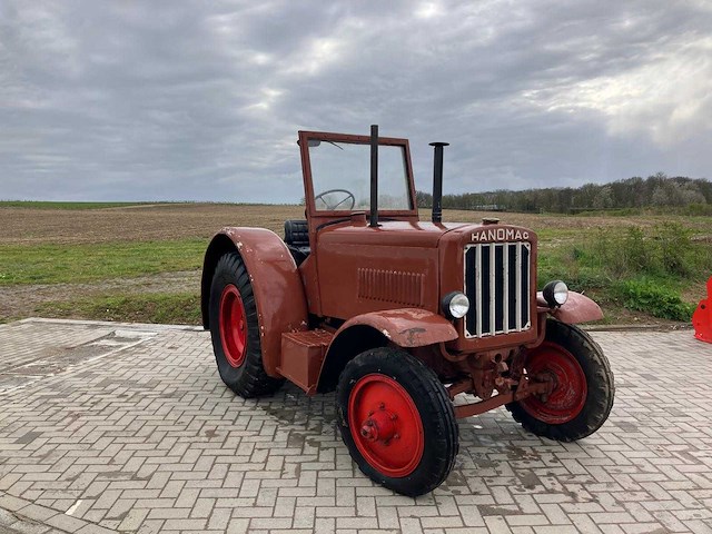 Hanomag - 1954 - r40 - tweewielaangedreven landbouwtractor - afbeelding 2 van  18