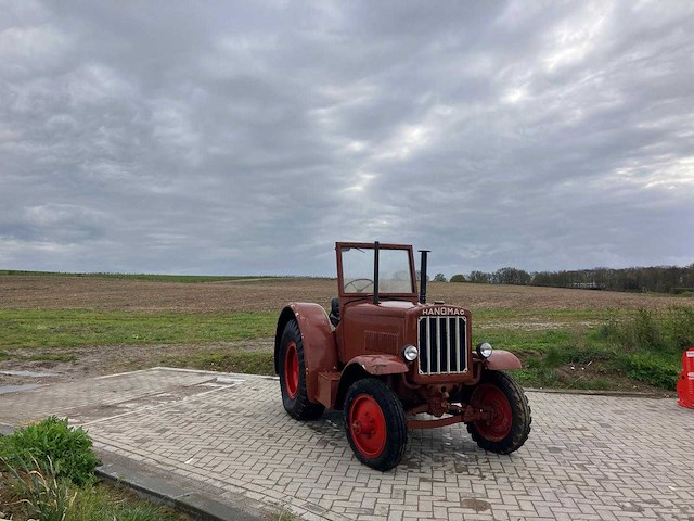 Hanomag - 1954 - r40 - tweewielaangedreven landbouwtractor - afbeelding 14 van  18