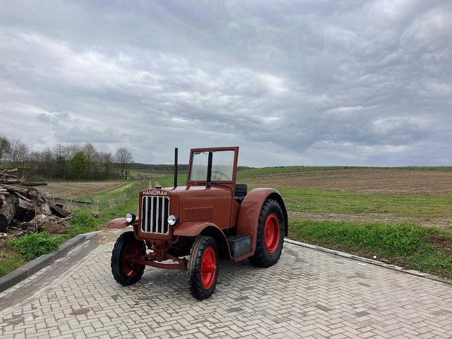 Hanomag - 1954 - r40 - tweewielaangedreven landbouwtractor - afbeelding 15 van  18