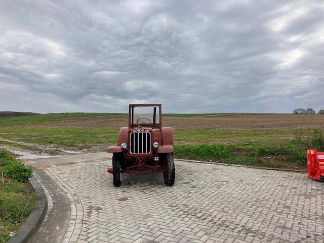 Hanomag - 1954 - r40 - tweewielaangedreven landbouwtractor - afbeelding 16 van  18