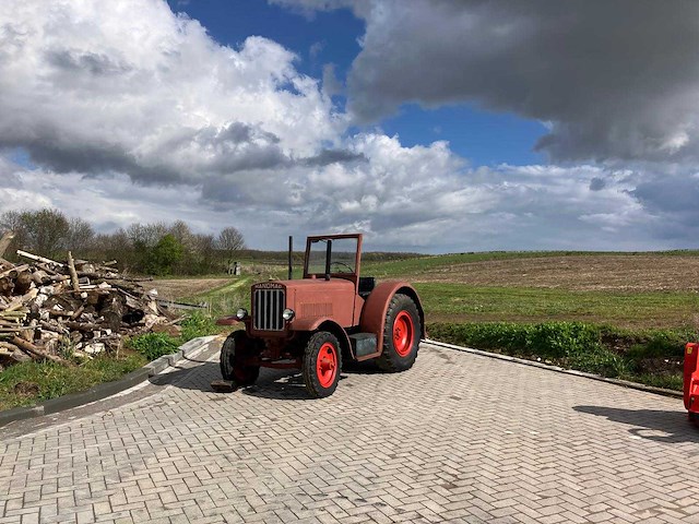 Hanomag - 1954 - r40 - tweewielaangedreven landbouwtractor - afbeelding 18 van  18